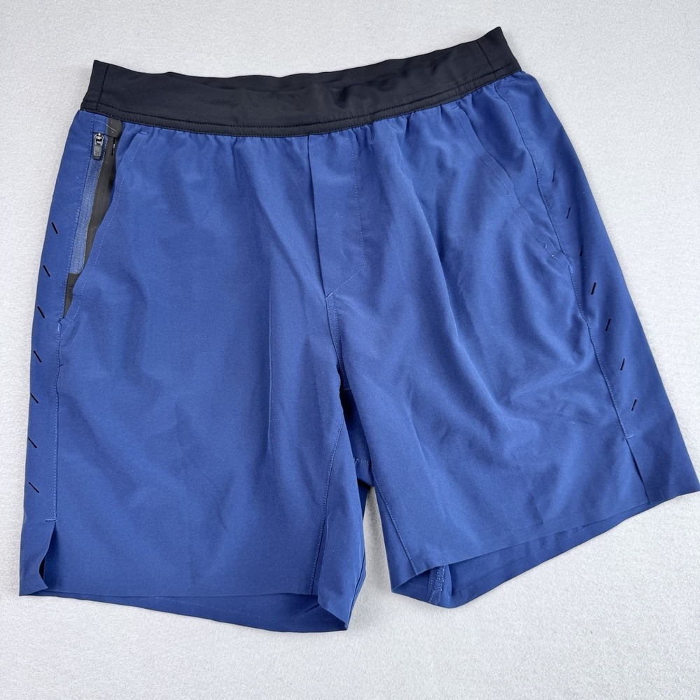 Ten‎ Thousand Interval Short Men S Blue LL 7" Gym Performance Training Running